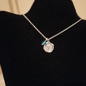 Miranda's Paparazzi Style Jewelry - Gold Necklace with Initial P Charm Miranda's Paparazzi Style Jewelry - Gold Necklace with Initial P Charm